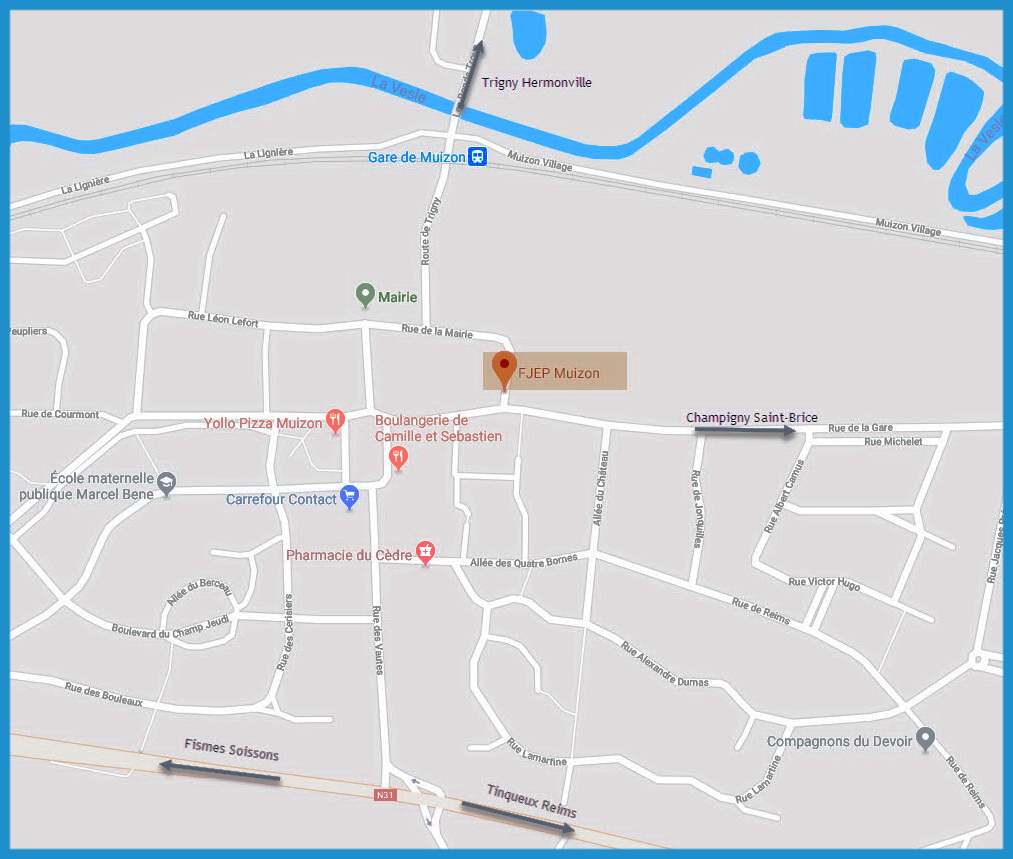 Plan d&lsquo;accès